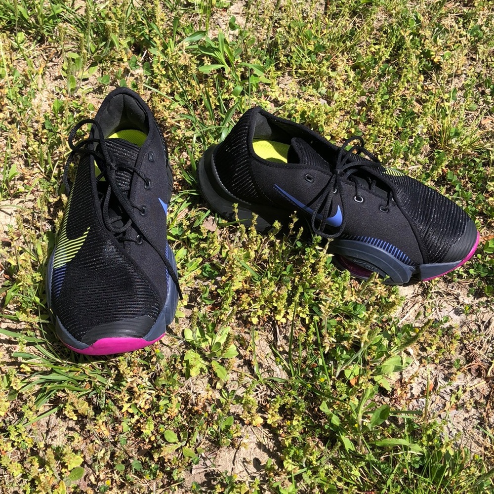 Nike Women's Air Zoom SuperRep 2 Training Shoes Black/Cyber size 9